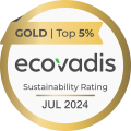 Ecovadis gold medal 2024